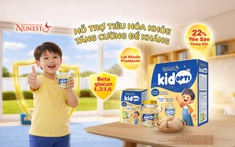 Nước yến Nunest Kid Opti bổ sung lợi khuẩn Postbiotic hỗ trợ tiêu hóa khỏe mạnh