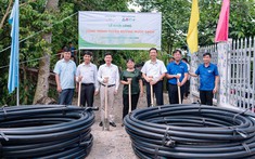 Tiền Phong Nam đồng hành Chiến dịch Mùa hè Xanh, xây dựng công trình nước sạch tại Đồng Tháp