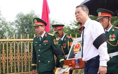 Đà Nẵng: Truy điệu, an táng hài cốt các liệt sĩ vừa được quy tập trong hang Đá Sập