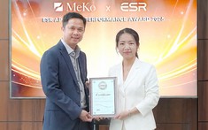 MeKo nhận giải thưởng Đối tác xuất sắc khu vực Châu Á – Thái Bình Dương từ ESR
