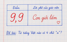 Từ tiếng Việt nào có 4 chữ A? 99,99% người chơi phải "đầu hàng"