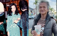 Mỹ nhân hải ngoại hóa điên, ngày càng tiều tụy, ngồi lê bên vỉa hè