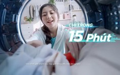 Giặt nhanh 15 phút vẫn sạch sâu, thơm lâu, giải pháp cho những ngày về nhà muộn