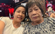 Mẹ ruột Mỹ Linh 85 tuổi vẫn hộ tống con gái