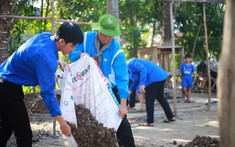 Rực rỡ sắc xanh tình nguyện trên vùng đất miền Tây