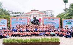 Vòng tay bè bạn 2026: Thắt chặt tình hữu nghị thiếu nhi ba nước Việt Nam - Lào - Campuchia