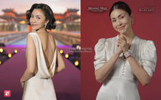Chiếc đầm "Hoàng hậu" mất 1 tháng chuẩn bị của Hà Tăng: Càng ngắm càng thấy tinh tế, xứng tầm màn tái xuất được mong chờ