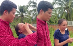 Nữ nghệ sĩ U80 bất ngờ chảy máu mũi khi đang làm việc ở miền Tây