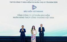 VBI vững vàng Top 3 bảo hiểm uy tín do Vietnam Report vinh danh, tạo đà cho giai đoạn tăng trưởng mới