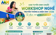 AAM tuyển sinh chuỗi Workshop nghề truyền thông và điện ảnh 2026