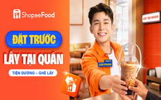 ShopeeFood triển khai “Đặt trước, lấy tại quán”, thêm lựa chọn đặt món cho người dùng