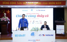 Chương trình "Chia sẻ cùng thầy cô" năm 2026 có chủ đề “Lớp học reo vui”