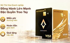 Thêm lợi ích cho mỗi giao dịch: Sacombank triển khai chương trình ưu đãi dành cho thẻ Visa Doanh nghiệp