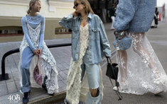 Ren phối denim: Công thức giúp phụ nữ 35+ mặc nữ tính mà không quá điệu đà