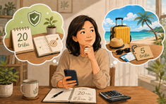 Có 20 triệu tiết kiệm, nên dành 5 triệu đi chơi lễ hay tiếp tục để dành?