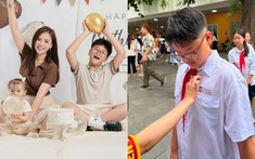 Con trai Thu Quỳnh ra dáng anh cả, người quen tiết lộ 1 điểm giống mẹ