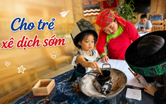 Bố mẹ Hà Nội vượt 300km đưa con lên bản Tả Van trải nghiệm văn hoá và tự tay dệt nên ký ức mùa hè