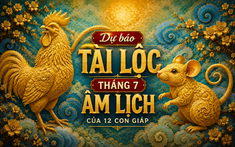 Trọn vẹn tử vi tháng 7 Âm lịch của 12 con giáp: Ai đón lộc trời bội thu, ai cần cẩn trọng để tránh mất tiền, ai sẽ vướng thị phi?
