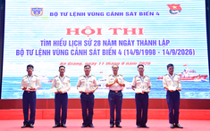 Tuổi trẻ Bộ Tư lệnh Vùng Cảnh sát biển 4: Tự hào truyền thống, vững bước tương lai