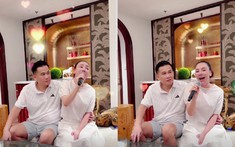Chồng đại gia thuần chay ôm eo Hồ Quỳnh Hương trong biệt thự, thốt lên "never enough"