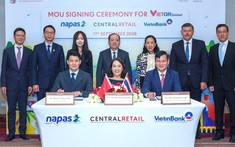 Lễ ký kết Biên bản ghi nhớ giữa NAPAS, VietinBank và Central Retail Corporation tại Thái Lan
