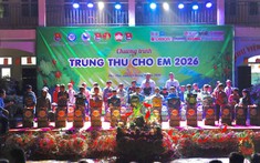Trung thu cho em 2026: Mang yêu thương đến với các em thiếu nhi xã Vân Sơn