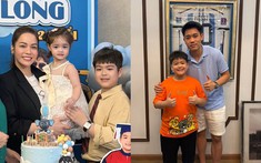 Con trai Nhật Kim Anh cao lớn lại điển trai, gây sốt với khoảnh khắc chụp ảnh cùng Đình Bắc