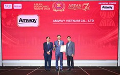 Amway Việt Nam được vinh danh tại Diễn đàn Kinh tế ASEAN