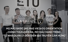 MS MAS Basic (MS MAS VIE2601) Orientation chính thức diễn ra, mở đầu hành trình “Từ Nhà Quản Lý Đến Diễn Giả Truyền Cảm Hứng”