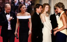 Tom Cruise vừa đứng cạnh Kate Middleton, ai ngờ tài tử Hollywood đã có 34 năm “qua lại” với Hoàng gia Anh