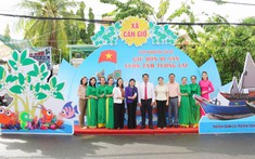 Sắc màu văn hóa biển Cần Giờ qua tuyến đường nghệ thuật
