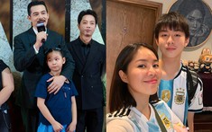 2 con của Quách Ngọc Ngoan: Con trai bảnh bao chiều cao hơn 1,8m, con gái mơ ước được đóng phim cùng bố