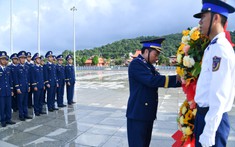 Bộ Tư lệnh Vùng Cảnh sát biển 4 tri ân công lao Chủ tịch Hồ Chí Minh