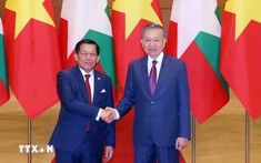 Tổng thống Cộng hòa Liên bang Myanmar và Phu nhân kết thúc chuyến thăm chính thức Việt Nam