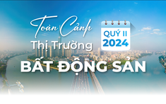 Toàn cảnh thị trường bất động sản quý II/2024 qua những con số