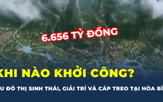 Khi nào Hòa Bình khởi công Khu đô thị sinh thái, giải trí và cáp treo hơn 6.600 tỷ đồng?