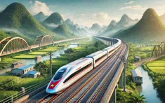 Trình Quốc hội dự án đường sắt hơn 67,3 tỉ USD, tốc độ 350km/h