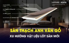 Tại sao sàn thạch anh vân gỗ đang “gây bão” trong giới nội thất?