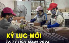Việt Nam vừa đạt thêm 1 kỷ lục mới trong ngành xuất khẩu tỷ đô: Thu về hơn 16 tỷ USD, đứng top 5 thế giới
