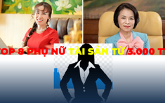 Top 8 Phụ Nữ Việt Nam sở hữu tài sản từ 3.000 tỷ đồng