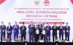 Việt Nam - Indonesia ký nhiều văn kiện hợp tác