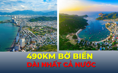 Sau sáp nhập tỉnh, địa phương nào có đến 490km bờ biển – dài nhất cả nước?
