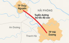 Hải Phòng và Hải Dương sẽ xây dựng tuyến đường bộ tốc độ cao nối trung tâm hai thành phố