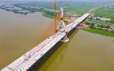 Cây cầu gần 1.500 tỷ đồng nối Bắc Giang và Hải Dương sắp thông xe