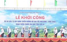 Khởi công dự án đầu tư xây dựng tuyến đường bộ cao tốc Hòa Bình - Mộc Châu, đoạn qua tỉnh Sơn La