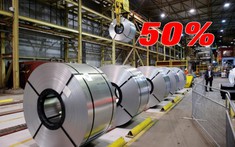 Mỹ nha cai hi88 thức áp thuế 50% đối với nhôm, thép nhập khẩu