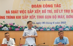 Đoàn công tác Bộ Tài chính làm việc với UBND TP. Hà Nội