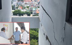 Chung cư ở TP.HCM xuất hiện vết nứt lớn trên tầng 16: Sở Xây dựng kiểm tra, chỉ đạo nóng