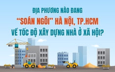 Địa phương nào đang “soán ngôi” Hà Nội, TP.HCM về tốc độ xây dựng nhà ở xã hội?