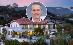 Cận cảnh biệt thự 12 triệu USD của Brad Pitt mới mua tại Hollywood Hills